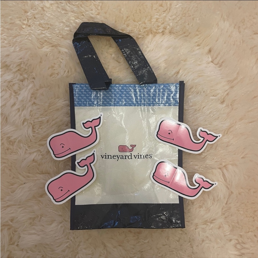 Vineyard Vines Bag and Stickers